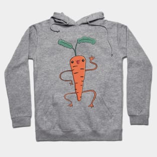 Goofy Carrot Waving Hoodie